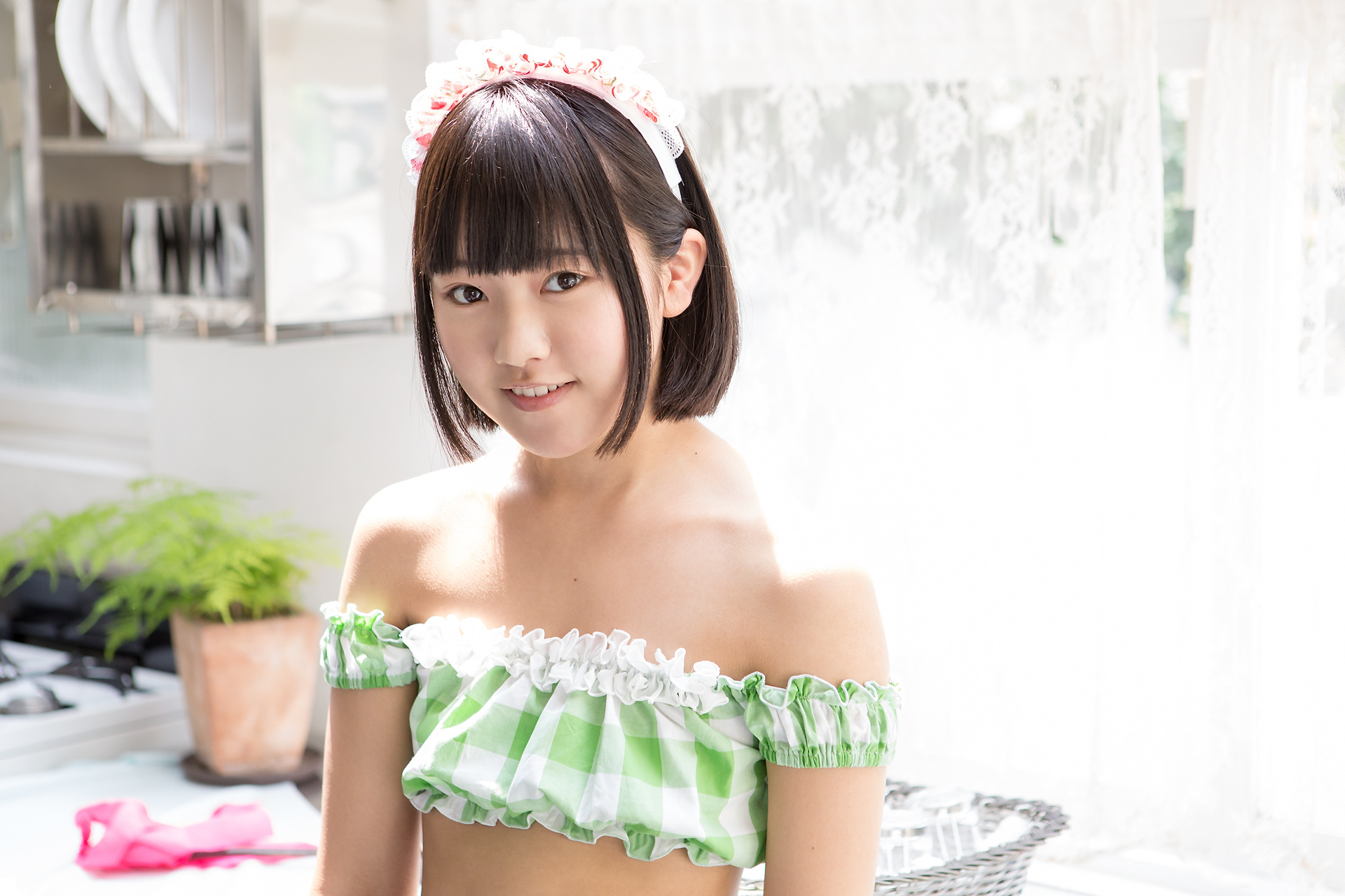 香月杏珠 香月りお[Minisuka.tv] 2018-02-22 Anju Kouzuki - Secret Gallery (STAGE2) 4.1